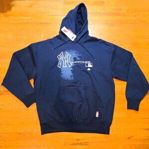 New York Yankees BIG & TALL Authentic Collection Change Up Hooded Sweatshirt XXL